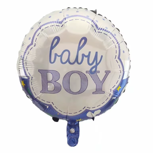 Folinis balionas „Baby boy“ 45cm
