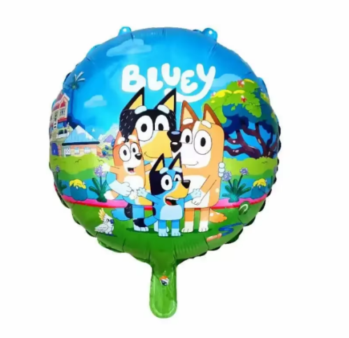 Folinis balionas „Bluey šeima“ 45cm