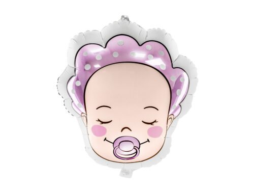 Folinis balionas „Baby girl“ 40x45cm.