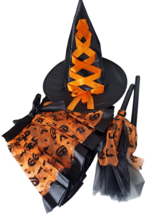 Raganaitės kostiumo detalės