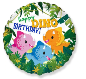 Folinis balionas "Dino" 45cm