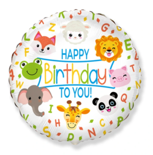 Folinis balionas "Happy birthday to you" 45cm