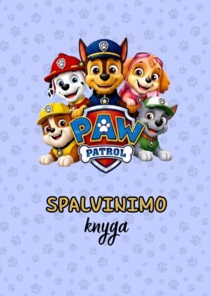 Spalvinimo knygelė ,, Šunyčiai"